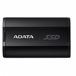 Твердотельный накопитель/ ADATA External SSD SD810, 1000GB, Type-C, USB 3.2 Gen2х2, up to R/W 2000/2000 MB/s, 72.7x44x12.2mm, Black 5 лет