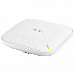 ZYXEL NWA90AX-EU0102F Точка доступа Hybrid Access Point, WiFi 6, 802.11a/b/g/n/ac/ax 2.4 & 5 GHz, MU-MIMO, 2x2 antennas, up to 575+1200 Mbps, 1xLAN GE, PoE , 4G/5G protection, PSU included