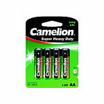 Camelion R 6 BL-4 R6P-BP4G, батарейка,1.5В 4 шт. в уп-ке