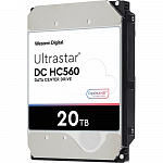 20Tb WD Ultrastar DC HC560 SATA 6Gb/s, 7200 rpm, 512mb buffer, 3.5" 0F38785/WUH722020BLE6L4