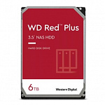 Жесткий диск Western Digital Red Plus WD60EFPX 6TB 3.5" 5400 RPM 128MB SATA-III NAS Edition WD60EFZX