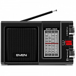 SVEN SRP-450, черный, радиоприемник, мощность 3 Вт RMS, FM/AM/SW