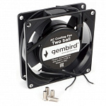 Gembird Вентилятор 92x92x25 AC 220 подшипник 2 pin провод 30 см AC9225B22H