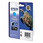 EPSON C13T15724010 EPSON для Stylus Photo R3000 Cyan cons ink