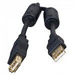 Defender PRO USB 2.0 кабель удлинительный 1.8м AM/AF , зол.конт, 2фер.фил. 87429