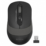 Мышь A4Tech Fstyler FG10S черный/серый оптическая 2000dpi silent беспроводная USB для ноутбука 4b