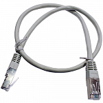 Cablexpert Патч-корд FTP PP22-0,5M кат.5, 0.5м, литой, многожильный серый