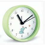 Perfeo Quartz часы-будильник "PF-TC-011", круглые диам. 9,5 см, зелёные