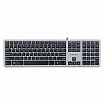 Клавиатура ноутбучного типа Gembird KB-8420,USB, ножничный механизм, клавиши управления громкостью, 104 клавиши, кабель 1,5м
