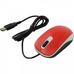Genius DX-110 Red мышь оптическая, 1000 dpi, 3 кнопки+колесо прокрутки, провод 1,5 м, USB 31010009403/31010006104