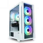 Корпус Zalman i3 NEO TG White ATX Mid-Tower ATX / mATX / Mini-ITX, без БП, Steel, Tempered Glass, 4x120mm FAN aRGB