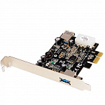 Controller ST-Lab, PCI-E x1, U- 720, 1 ext USB3.0 + 1 int USB3.0, +LP bracket, Ret