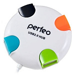 Perfeo USB-HUB 4 Port, PF-VI-H020 White белый PF_4284