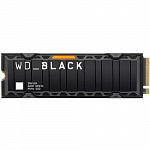 Твердотельный накопитель/ WD SSD Black SN850X, 1.0TB, M.222x80mm, NVMe, PCIe 4.0 x4, 3D TLC, R/W 7300/6300MB/s, IOPs 800 000/1 100 000, TBW 600, DWPD 0.3, with Heat Spreader 12 мес.