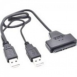 ORIENT Адаптер UHD-300, USB 2.0 to SATA SSD & HDD 2.5", двойной USB кабель