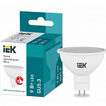 Iek LLE-MR16-9-230-40-GU5 	Лампа LED MR16 софит 9Вт 230В 4000К GU5.3