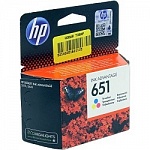 HP C2P11AE Картридж №651, Color Deskjet Ink Advantage 5645, 5575 300стр.