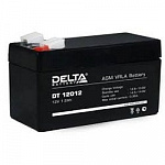 Delta DT 12012 1.2 А\ч, 12В свинцово- кислотный аккумулятор