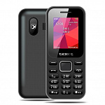 TEXET TM-122 мобильный телефон цвет черный