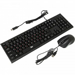 Клавиатура + мышь Oklick 621M IRU black USB 475653