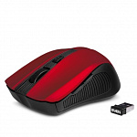 Беспроводная мышь Sven RX-350W красная 5+1кл. 600-1400DPI, SoftTouch, блист