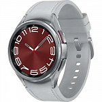 Смарт-часы Samsung Galaxy Watch 6 Classic, 43мм, 1.3", серебристый / серебристый sm-r950nzsacis