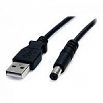 Gembird/Cablexpert CC-USB-AMP35-6, Кабель USB 2.0 Pro , AM/DC 3,5мм для хабов, 1.8м, экран, черный, пакет