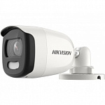 Камера видеонаблюдения овая Hikvision DS-2CE10HFT-F282.8mm 2.8-2.8мм HD-CVI HD-TVI цветная корп.:белый