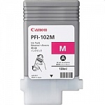 Canon PFI-102M 0897B001 Картридж для Canon imagePROGRAF iPF605, iPF610., iPF650, iPF655, iPF710, iPF755, LP17, iPF510, Пурпурный, 130 мл. GJ