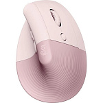 Мышь Logitech Lift, оптическая, беспроводная, USB, розовый 910-006478