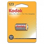 Kodak CR123A K123LA 6/12/9000 ULTRA 1 шт. в упаковке