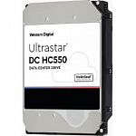 16TB WD Ultrastar DC HC550 SAS 12Gb/s, 7200 rpm, 512mb buffer, 3.5" 0F38357/WUH721816AL5204