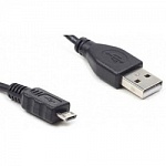 Cablexpert Кабель USB 2.0 Pro AM/microBM 5P, 1м, черный, пакет CC-mUSB2-AMBM-1M