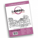 Обложки Lamirel Delta A4, картонные, с тиснением под кожу , цвет: черный, 250г/м?, 100шт LACRC-78687