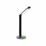 Ultraflash UF-822 C02 черный Led, светильник настольный, 7Вт, димм., 3 цвет.темп., RGB ночник