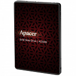 Apacer SSD PANTHER AS350X 128Gb SATA 2.5" 7mm, R560/W540 Mb/s, IOPS 80K, MTBF 1,5M, 3D NAND, Retail AP128GAS350XR-1