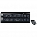 Клавиатура + мышь Oklick 220M черный, USB, беспроводная 1062000