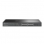 TP-Link SG3218XP-M2 Управляемый коммутатор Omada уровня 2+ с 16 портами 2,5 Гбит/с 8 портов PoE+ и 2 портами SFP+