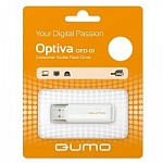USB 2.0 QUMO 16GB Optiva 01 White QM16GUD-OP1-white