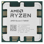 CPU AMD Ryzen 5 7600X OEM 100-000000593 4.7/5.0GHz Boost,38MB,105W,AM5, with Radeon Graphics
