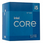 CPU Intel Core i5-12500 Alder Lake BOX 3.0 ГГц/ 4.6 ГГц в режиме Turbo, 18MB, Intel UHD Graphics 770, LGA1700