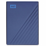 Накопитель на жестком магнитном диске WD Внешний жёсткий диск WD My Passport Ultra Metal Edition WDBC3C0020BBL-WESN 2TB 2,5" USB 3.1/USB-C blue E1B