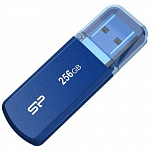 Флеш накопитель 256Gb Silicon Power Helios 202, USB 3.2, Голубой