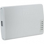 MikroTik RB750P-PBr2 Маршрутизатор PowerBox with 650MHz CPU, 64MB RAM, 5xLAN four with PoE out, RouterOS L4, outdoor case, PSU, PoE, mounting set
