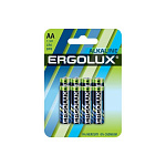 Ergolux Alkaline BL8 LR6 LR6 BP8, батарейка,1.5В