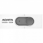 Флешка USB A-Data UV220 32ГБ, USB2.0, белый и серый auv220-32g-rwhgy