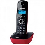 Panasonic KX-TG1611RUR красный АОН, Caller ID,12 мелодий звонка,подсветка дисплея,поиск трубки