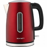 Чайник электрический Scarlett SC-EK21S83, 2200Вт, красный и черный