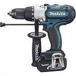 Makita DHP451RFE Дрель акуд,18В,2х3Ач Li-ion,БЗП-13мм,0-300\0-600\0-1700об\м,80\40Нм,2.2кг,чем,подсветка