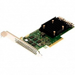 Контроллер/ MegaRAID SAS 9500-16i SGL 05-50077-02 PCIe v4 x8 LP, Tri-Mode SAS/SATA/NVMe 12G HBA, 16port2*int SFF8654, 3816 IOC, RTL 5 007493